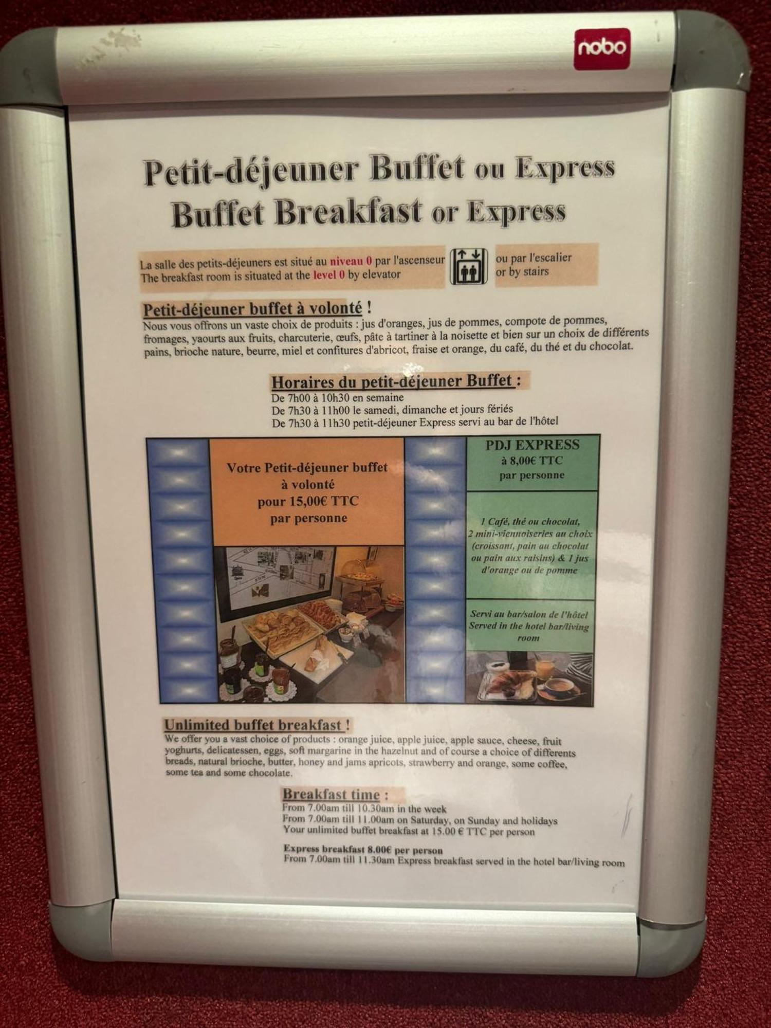 Hotel Pax Opera Paris Luaran gambar